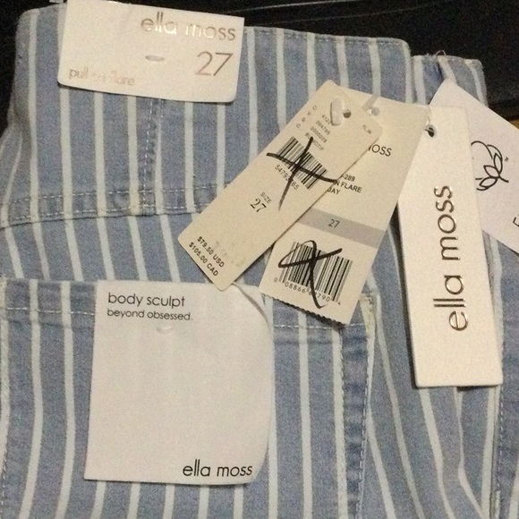 NWT Anthropologie Ella Moss size 27 pull on flare - Picture 8 of 9